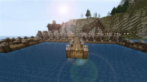 Medieval Dock Area A New Start Minecraft Map