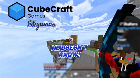 Minecraft Cubecraft Skywars Bullying People In Duels Youtube