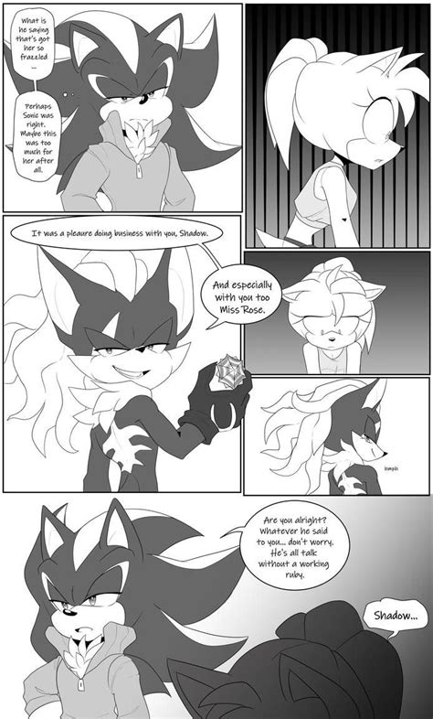 Pin By Gia A On Shadamy Comic Shadamy Comics Shadow And Amy Sonic