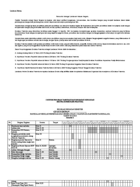 Program Tahunan Gudep Pdf