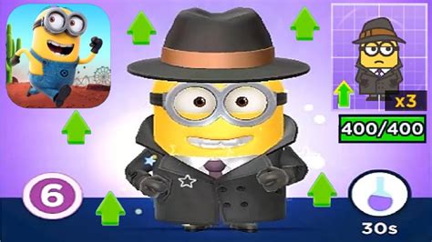 SPY Minion Rush Level Up Costume Gru S First Lair Fullscreen Gameplay