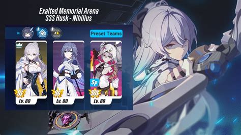 Exalted Memorial Arena SSS Husk Nihilius Honkai Impact 3rd SEA