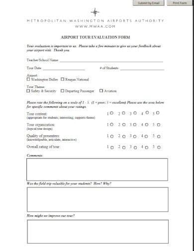 11 Travel Agency Feedback Form Templates Pdf