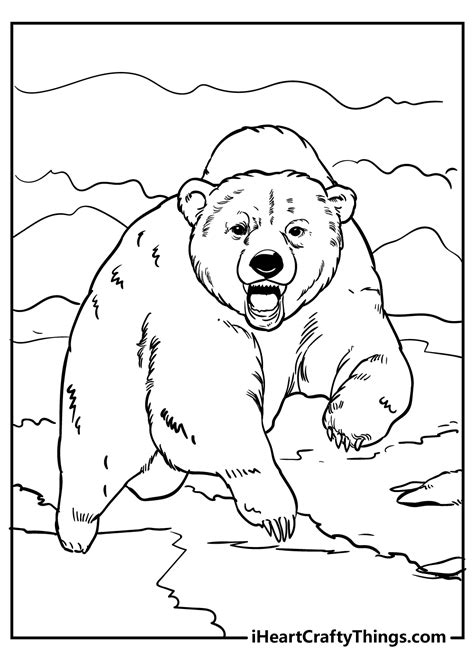 Bear Coloring Pages Updated 2021