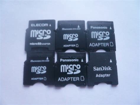 Yahoo オークション Microsd → Minisdカード 変換アダプター 11枚セ