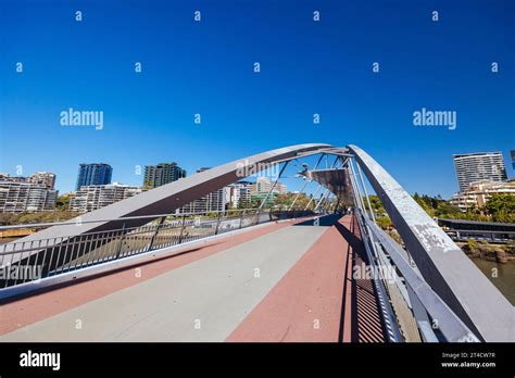 Goodwill Bridge In Brisbane Australia Stock Photo Alamy