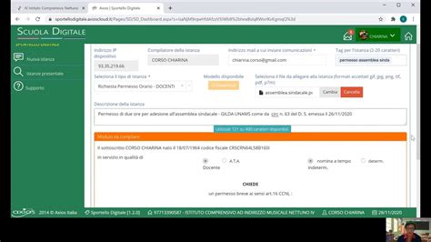 Come Inviare Istanze Nella Segreteria Digitale Di Axios Youtube