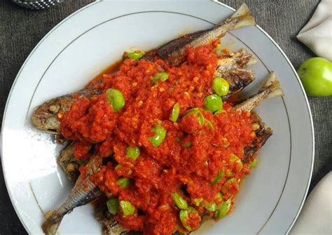 Resep Balado Ikan Dencis Pete Oleh Mutiarisa Cookpad