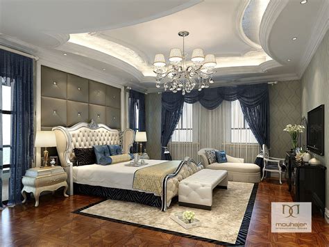 This Elegant Bedroom With Its Impressive Style And Details Is A Beautiful Space Where You Can