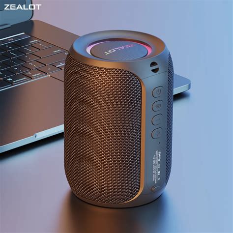 Zealot S32PRO Powerful Bluetooth Speaker Bass Wireless Led Light