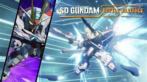 Sd Gundam Battle Alliancestrike Freedom Gundam Breakdown Gameplay