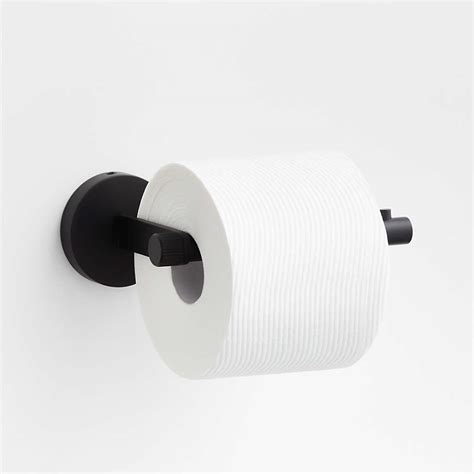 Modern Fluted Matte Black Wall Mounted Toilet Paper Holder Reviews