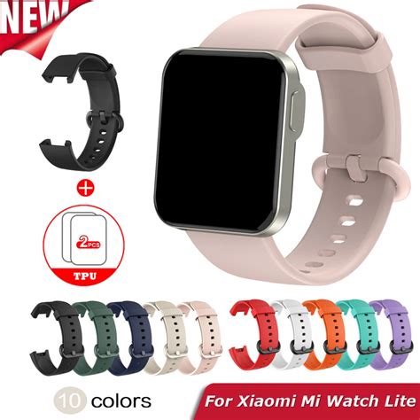 Replacement Strap For XiaoMi Mi Watch Lite Strap Silicone Watchband For