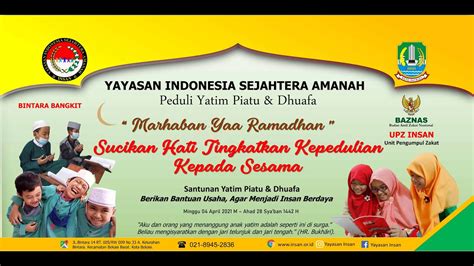 Marhaban Ya Ramadhan Sucikan Hati Tingkatkan Kepedulian Untuk Sesama