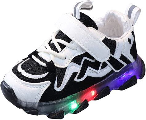 Baby Toddler Boys Girls Led Light Up Casual Shoes Sneakers Outdoor