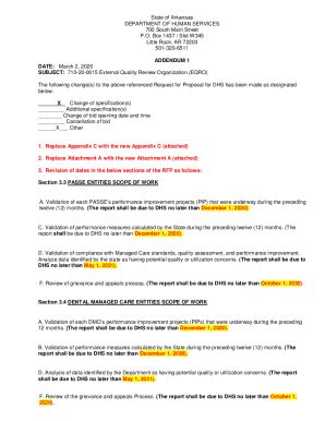 Fillable Online Humanservices Arkansas Arkansas Department Of Human