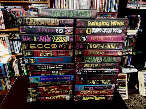 Something Weird Collection Vhs