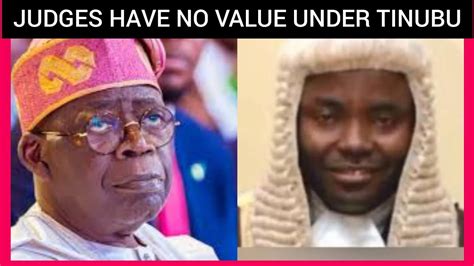 Tinubu Has Brought Reproach To Nigerian Judges Globally Youtube