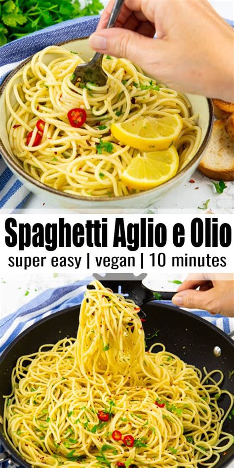 Easy Vegan Breakfasts Spaghetti Aglio E Olio