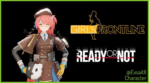 Cheeta Mp7 Girl S Frontline At Ready Or Not Nexus Mods And Community