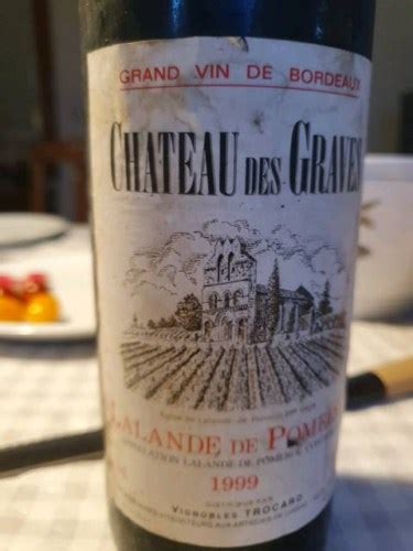 2018 Jean Louis Trocard Château des Graves Lalande de Pomerol Vivino US