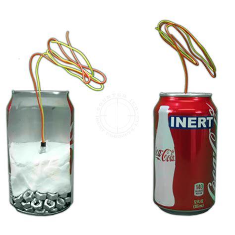 Aluminum Can Ied 2 Piece Set Inert Replica Training Aid Inert