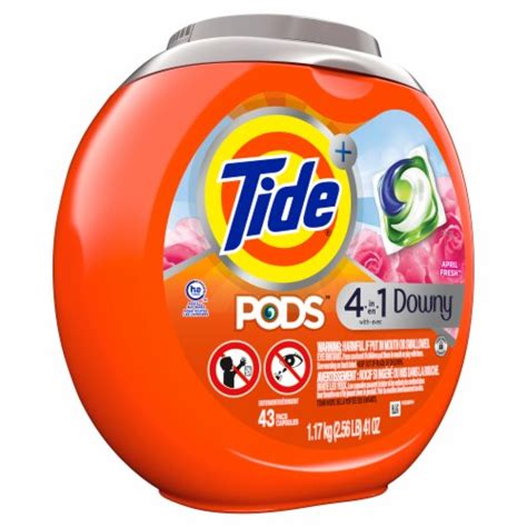 Tide Pods With Downy April Fresh Laundry Detergent Pods 43 Ct Ralphs