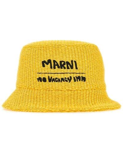 Yellow Marni Hats For Men Lyst