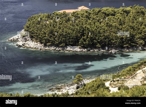 Bay Of Trstenik Croatia Peninsula Peljesac Trstenik Stock Photo Alamy