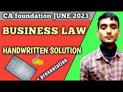 Business Law Compete Solution Presentation June Ca