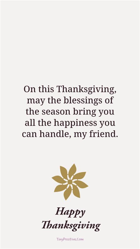 55 Best Thanksgiving Messages For Friends Happy Thanksgiving Tiny Positive