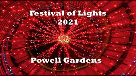 Festival Of Lights Powell Gardens Kc Wandering Walks Of