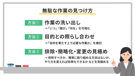 作業効率の高め方とは？作業の無駄を見つけ、改善する方法