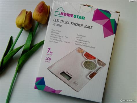 Весы кухонные электронные Homestar HS-3008 - «Бюджетная модель точных ...