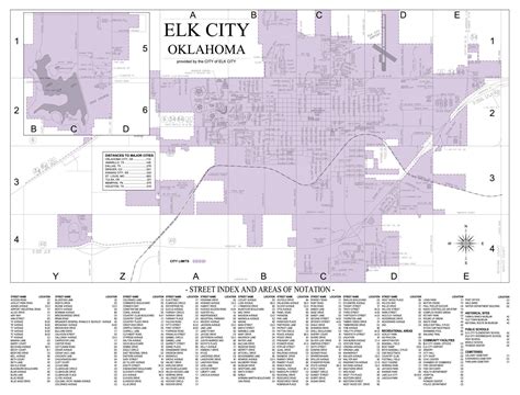 Maps of Elk City, Oklahoma - Elk City Chamber of Commerce