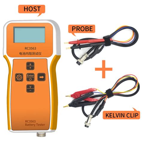 Rc3563 18650 Battery Voltage Internal Resistance Tester High Precision Trithium Lithium Iron