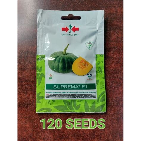 Suprema F1 Asenso Pack 120 Seeds Hybrid Kalabasa By East West Seed