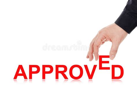 approved stock photo image  pass success application