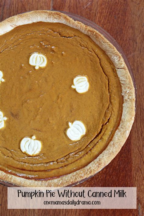 Steps To Make Pumpkin Pie Recipe From Scratch Without Evaporated Milk