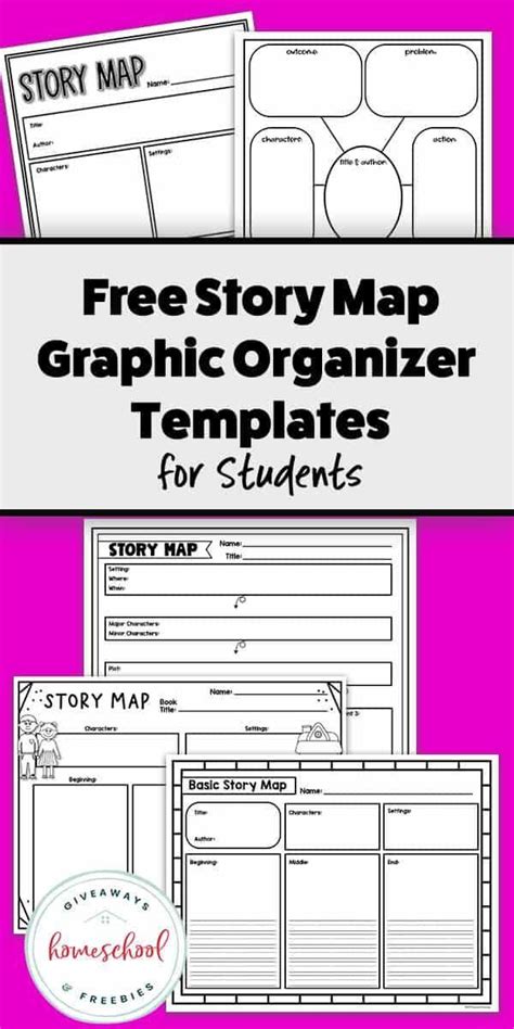 The Graphic Organizer For Students To Use With Their Story Maps And