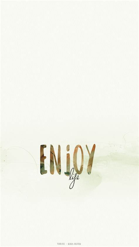 "Enjoy Life" | A Poem from the THRIVE Collection | Nina Heyen