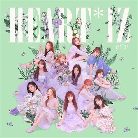 Update Iz One Shares Colorful Cover Art For Heart Iz Mini Album