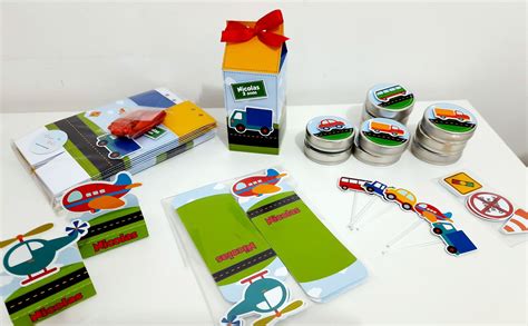 Kit Festa Meios De Transportes Elo Produtos Especiais