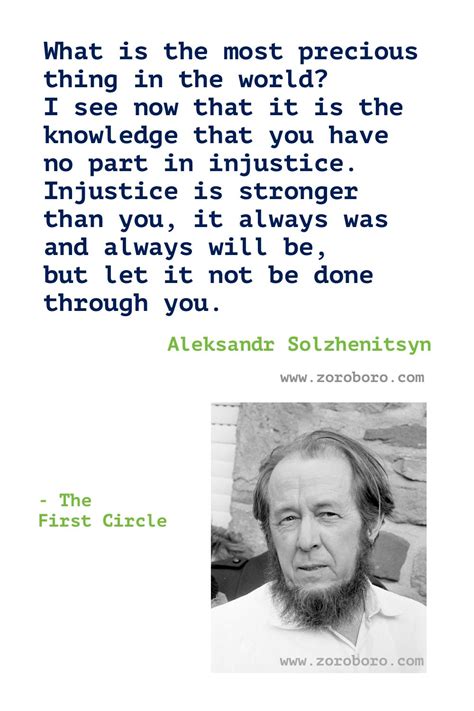 Aleksandr solzhenitsyn quotes the gulag archipelago in the first circle ...