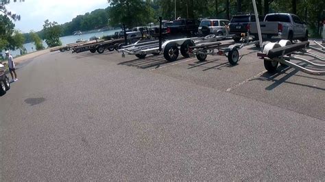 Lake Lanier Boat Trailer Parking Boat Trailer Parking Youtube