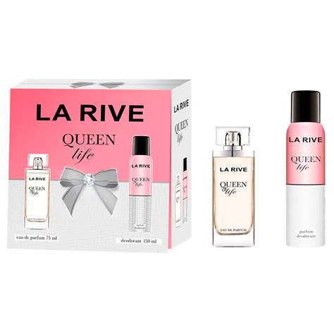 Kit La Rive Queen Of Life Feminino Eau De Parfum 75ml Desodorante