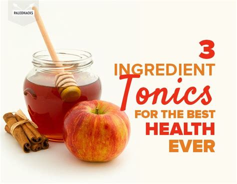 3 Ingredient Tonics For The Best Health Ever Health