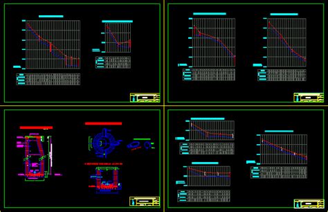 Red De Alcantarillado Sanitario En Autocad Cad 272 96 Kb Bibliocad