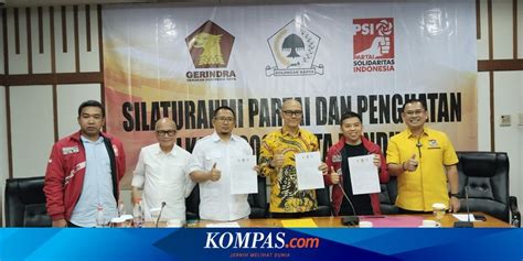 Golkar Gerindra Dan PSI Resmi Berkoalisi Di Pilkada Kota Bandung