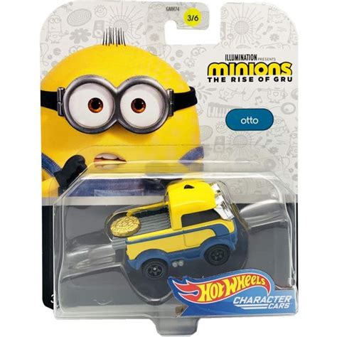 Hot Wheels Minyonok karakter kisautók OTTO Gyerekajándék
